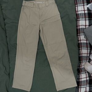 Dickies workers crop roll hem
